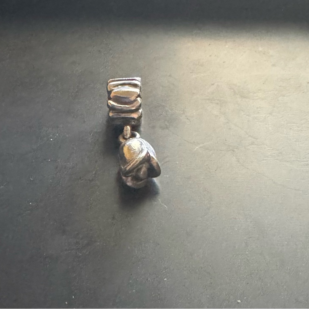 Pandora dangled rose charm